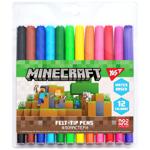 Yes Minecraft Felt-Tip Pens 12 Colors