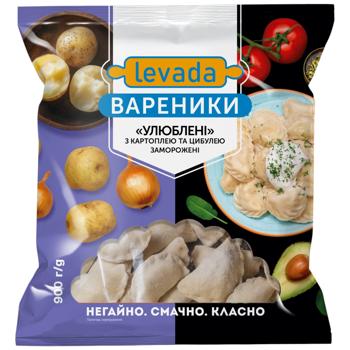 Вареники Левада Улюблені з картоплею та цибулею 900г