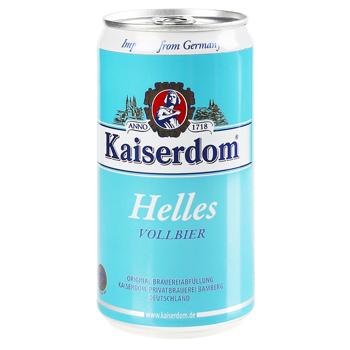 Пиво Kaiserdom Helles светлое фильтрованное 4,9% 250мл - купить, цены на КОСМОС - фото 1