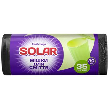 Пакети для сміття Solar 35л 30шт