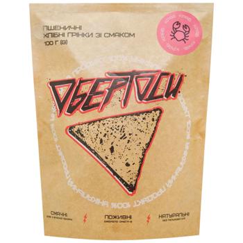 Obertosy Crab Flavored Croutons 100g - buy, prices for Chudo Market - photo 1