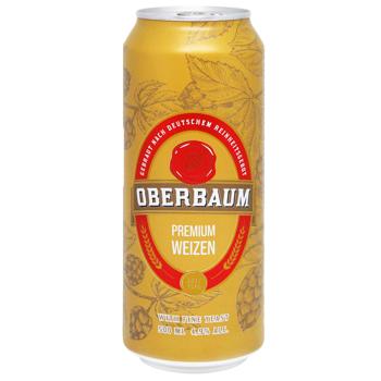 Пиво Oberbaum Weizen 4,9% 0,5л - купити, ціни на КОСМОС - фото 1