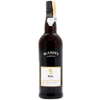 Blandy's Bual 5years White Semisweet Fortified Wine 19% 0.75l