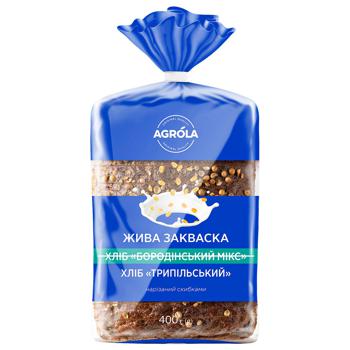 Agrola Trypillya sliced Bread 400g - buy, prices for METRO - photo 1