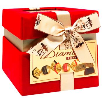 Конфеты Vanoir Diamante Portagioie шоколадный 380г - купить, цены на Восторг - фото 3