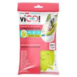 Рукавички гумові преміум viGO розмір M