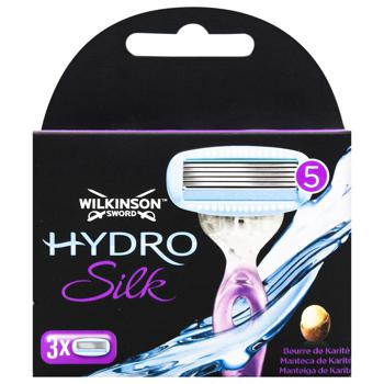 Wilkinson Sword Hydro Replaceable Cartridges for Shaving 3pcs - buy, prices for METRO - photo 1