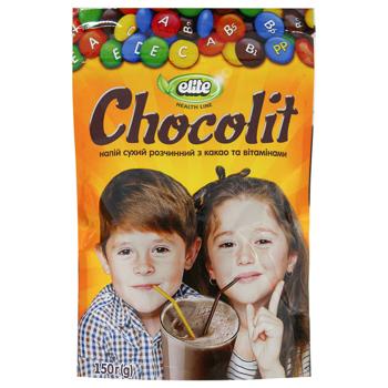 Какао-напиток Elite Chocolit 150г - купить, цены на Чудо Маркет - фото 1