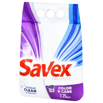 Savex Premium Color & Care Laundry Detergent 2.25kg - buy, prices for Auchan - photo 1