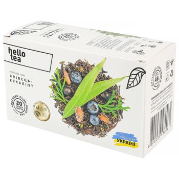 Чай Hello Tea Ялівець - Евкаліпт 46г - купити, ціни на Grono - фото 1