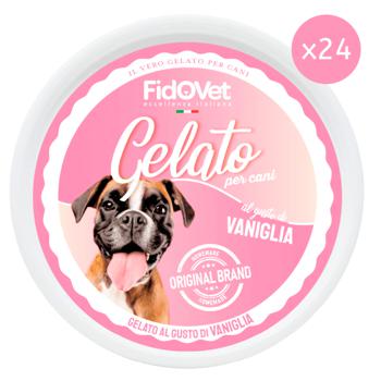 Fidovet Ice Cream Mix Dog Snack with Vanilla Flavor 24pcs x 40g - buy, prices for MasterZoo - photo 3