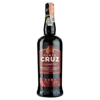 Porto Cruz Ruby Red Sweet Wine 19% 0.75l - buy, prices for COSMOS - photo 1