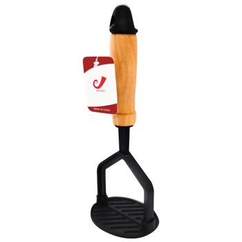 Potato Masher with Wooden Handle