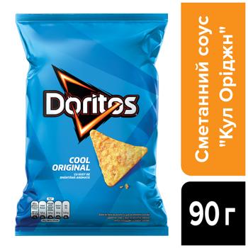 Чипси Doritos Cool Original кукурудзяні зі смаком сметани 90г - купити, ціни на Grono - фото 2