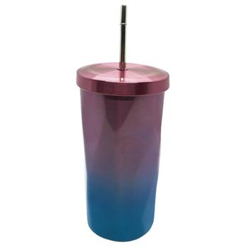 Glass with Lid 450 ml YD-2-16798 - buy, prices for - photo 2