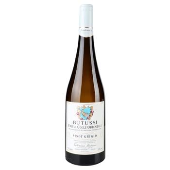 Valentino Butussi Pinot Grigio White Dry Wine 13% 0.75l - buy, prices for AlcoHub - photo 1