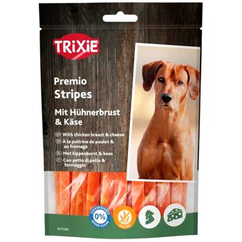 Trixie Premio Cheese Chicken Stripes Dog Snack with Chicken and Cheese 100g - buy, prices for MasterZoo - photo 1