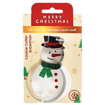 Koopman Snowman Cookie Cutter 9cm