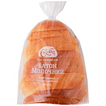 Skyba Milky Sliced Long Loaf 200g - buy, prices for - photo 1