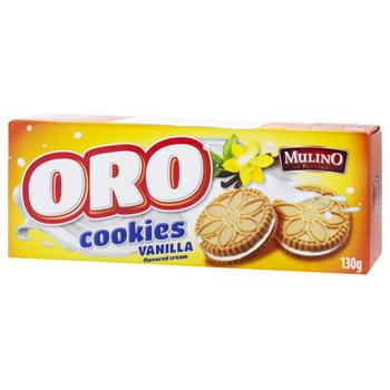 Mulino Oro Vanilla Cookies 130g - buy, prices for - photo 3