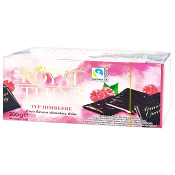 Halloren Royal Thins Raspberry Sweets 200g - buy, prices for Supermarket "Kharkiv" - photo 1