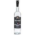 President Platinum vodka 40% 0.5l