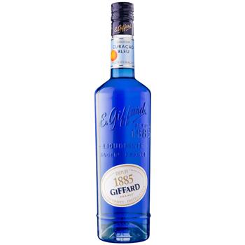 Ликер Giffard Blue Curacao 25% 0,7л - купить, цены на WINETIME - фото 1