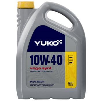 Yuko Vega Synt Motor Oil 10W-40 API SL/CF 5l - buy, prices for Tavria V - photo 1