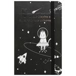 Zibi Cosmo Black Notebook A6 80 sheets