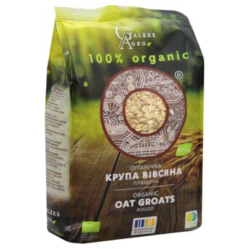 Galeks-Agro Organic Flattened Oatmeal 800g - buy, prices for Auchan - photo 3