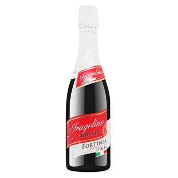 Fortinia Fragolino Rosso Red Semisweet Sparkling Wine 7% 0.75l - buy, prices for MegaMarket - photo 1