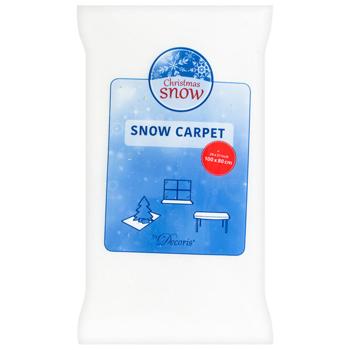 Decoris Snow Carpet 100x80cm