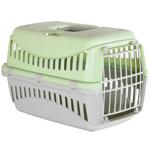 Контейнер-переноска MP Bergamo Gipsy 1 Small для собак та котів 46x31x32см зелений