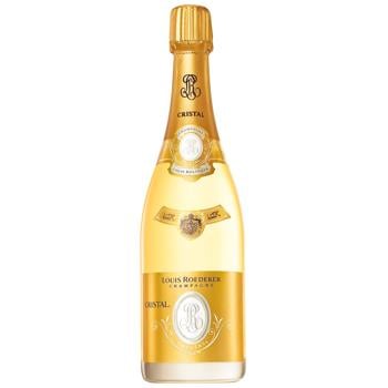 Шампанське Louis Roederer Cristal Vintage біле брют 12% 0.75л - купити, ціни на Cупермаркет "Харків" - фото 1