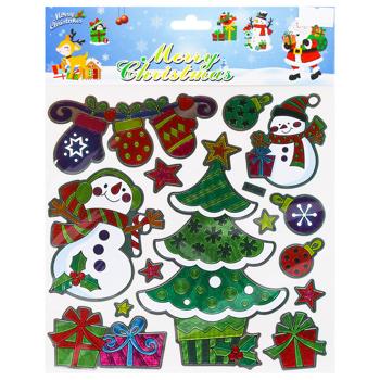 Angel Gifts Christmas Window Stickers in Assortment - buy, prices for MegaMarket - photo 6