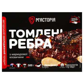 Myastoriya Stewed Marble Beef Ribs 500g - buy, prices for WINETIME - photo 5