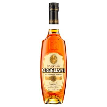 Orbeliani 3 Years Cognac 40% 0.5l - buy, prices for Auchan - photo 1