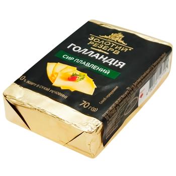 Сир плавлений Золотий Резерв Голандія 40% 70г - купити, ціни на - фото 3