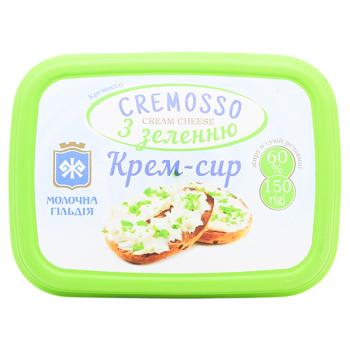 Крем-сыр Молочная Гильдия Cremosso с зеленью 60% 150г - купить, цены на ЕКО Маркет - фото 3