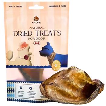 Natural Beef Ear Dog Snack 1pc - buy, prices for MasterZoo - photo 1