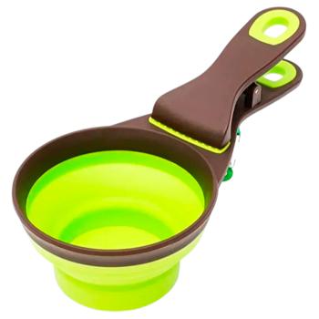 MasterZoo Silicone Spoon for Dosing Food with Clip 17cm Color in Assortment - buy, prices for MasterZoo - photo 3
