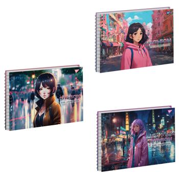 Альбом для рисования Yes Girls с перфорацией А4 30 листов - купить, цены на NOVUS - фото 1