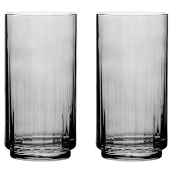 Ardesto Black Mars Alcor Set of Tall Gray Glasses 2pcs 500ml - buy, prices for Tavria V - photo 1