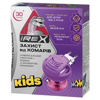 Рідина від комарів Irex Kids з ароматом ромашки з 2 років 30 ночей - купити, ціни на - фото 1