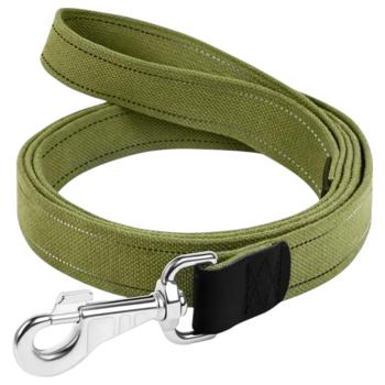 Collar Canvas Leash 2m / 35mm Green - buy, prices for MasterZoo - photo 1