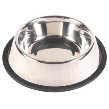 Trixie Metal Bowl with Rubber Base 30cm 1.75l - buy, prices for ULTRAMARKET - photo 1