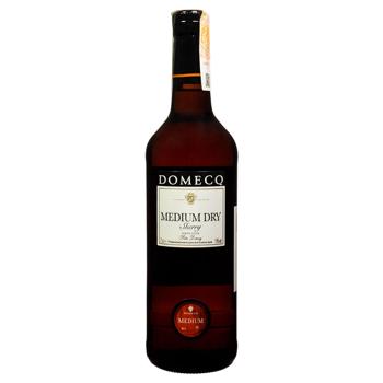 Domecq White Semidry Sherry 15% 0.75l - buy, prices for - photo 1