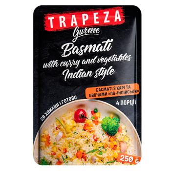 Рис Trapeza Басматі з карі та овочами по-індійськи 250г - купити, ціни на Таврія В - фото 2