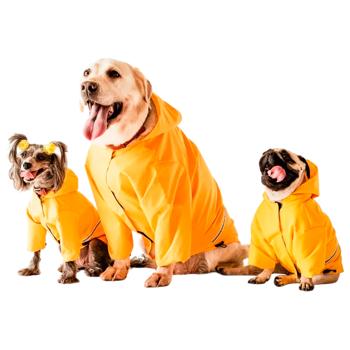 Дощовик для собак Noble Pet Moss р.S жовтий - купити, ціни на MasterZoo - фото 7