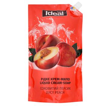 Family Ideal Juice Peach Liquid Cream Soap 900ml - buy, prices for NOVUS - photo 1
